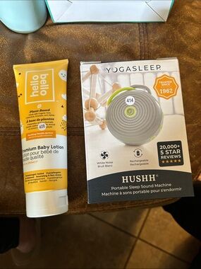Premium Baby Lotion in Yellow - Plant-Based Moisturizer